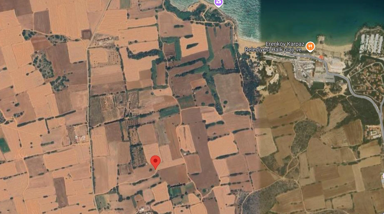 5.5 Acres of Land with Sea View for Sale in Yeni Erenköy — İskele