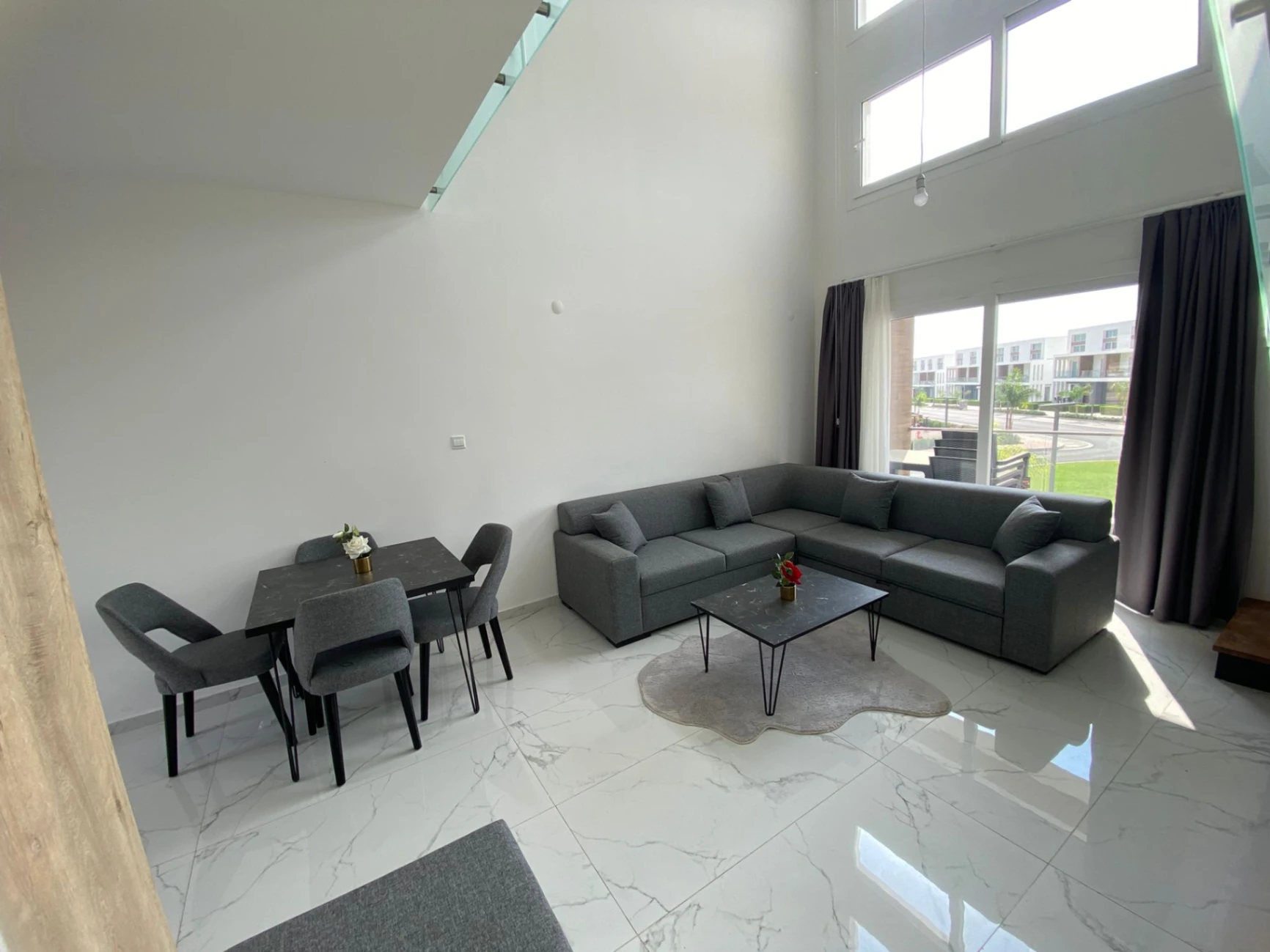 BRAND NEW 1 BEDROOM LOFT APARTMENT IN FOURSEASONS LIFE PROJECT IN İSKELE BOĞAZ — Satılık in İskele, Boğaz