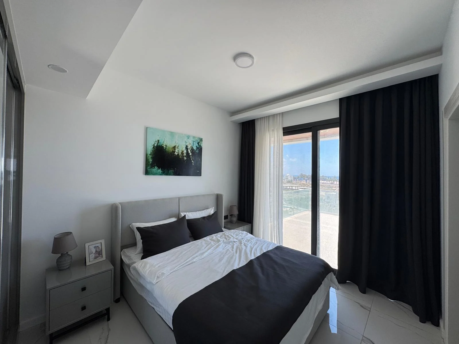 İSKELE PANORAMA REZİDANS'TA BENZERSİZ DENİZ MANZARALI DAİRE — Satılık in İskele, Long Beach