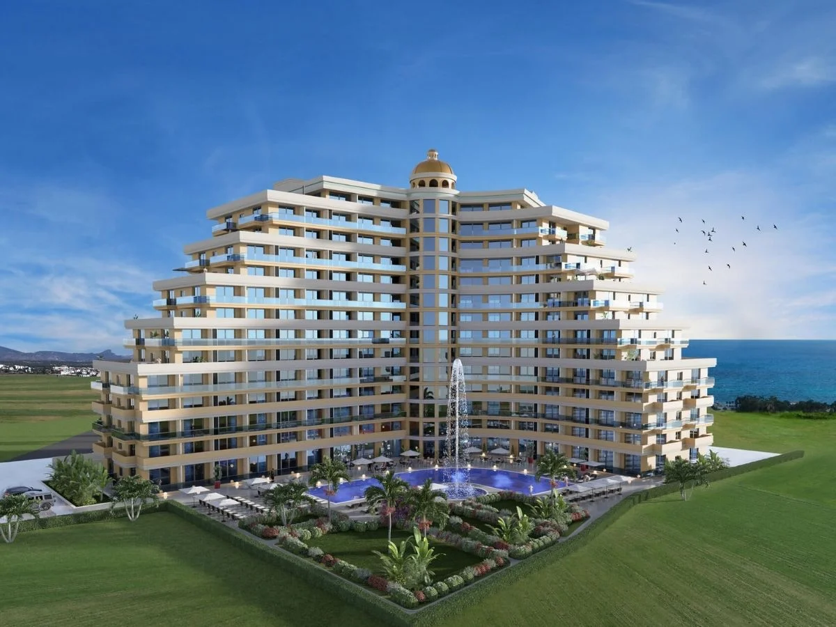 Luxury 1+1 Flat for Sale in Long Beach — Satılık in İskele, Long Beach